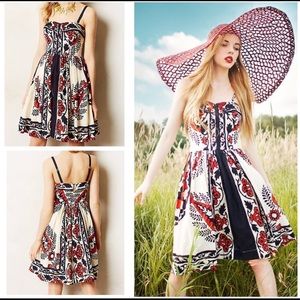 NWT Anthropologie Baraschi Beaded Dress